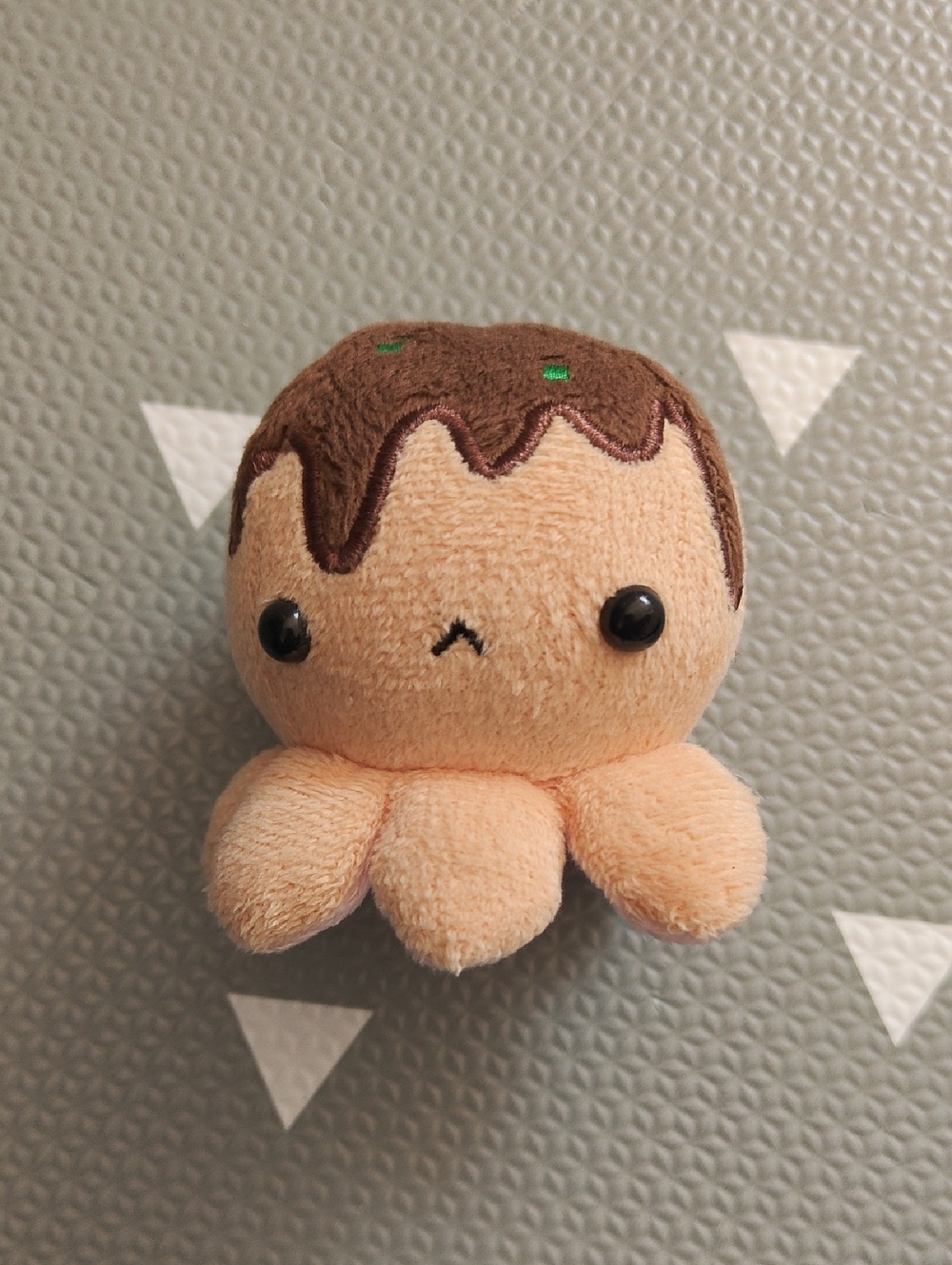 Cute Plush Octopus with Chocolate Drip